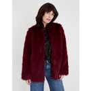 Sainsburys pink fur coat hotsell